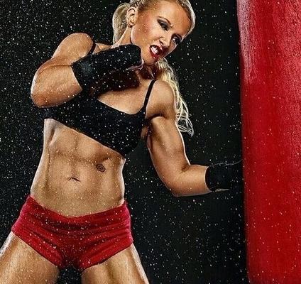 Carmen Shawn! Little Blonde Fitness Cutie!