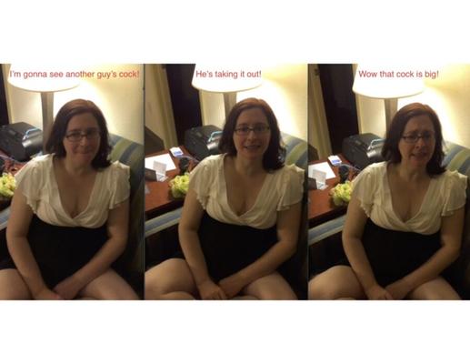 Wife in Dress Before Some Fun With Craigslist Guy