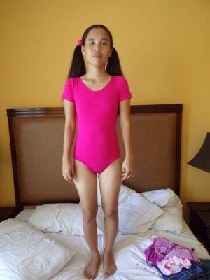 Mon doux miel en justaucorps rose