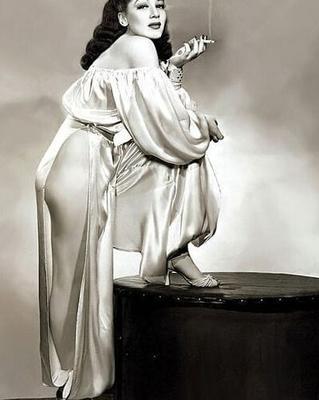 Rusty Lane, vintage model and performer