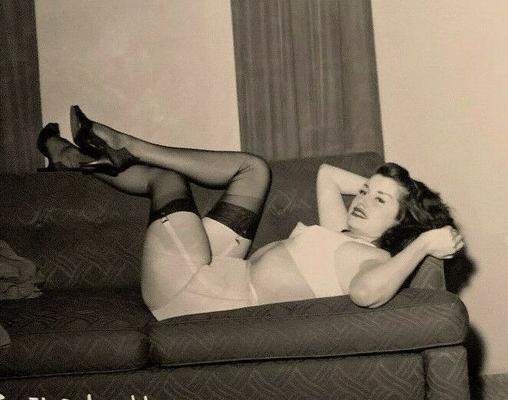 Sally Lane, modelo vintage