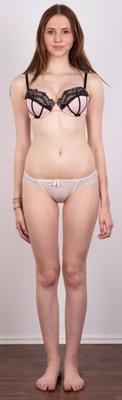 Standing Cameltoe Wearing A Bra