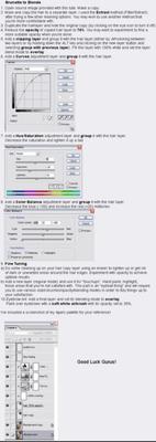 Faking Tutorial - Brunette to blond
