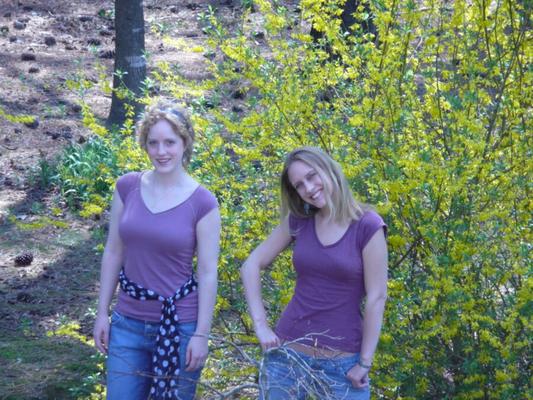 Amber - Tight Purple Shirt