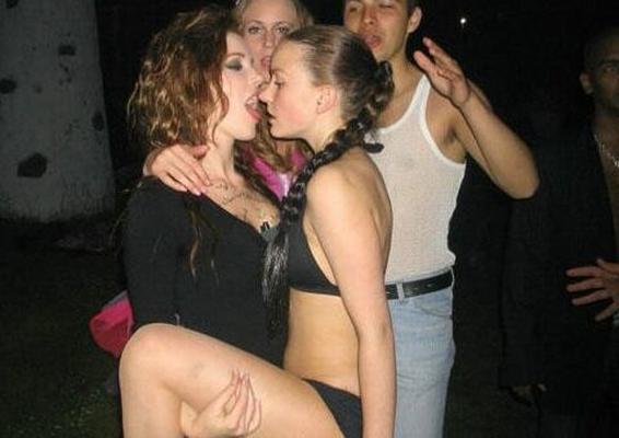 showing off in public