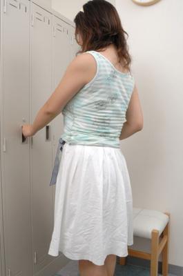Chinese teen dressing room