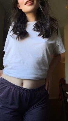 Hot cam girl gets naked