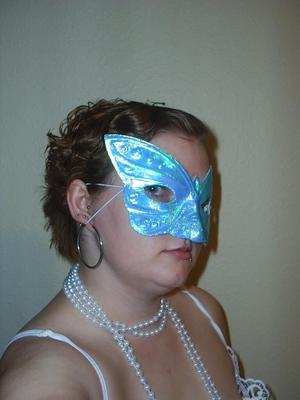 OLD PICS Chrystle in white lace