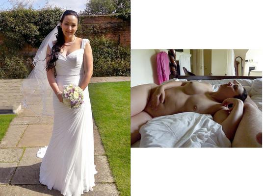 Here's the bride 