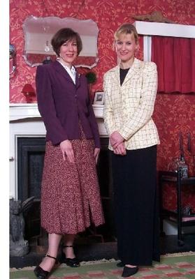 . Connie and Edith. Two naughty ladies