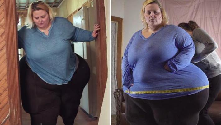 Large Women in Jeans, Pants, and Shorts 