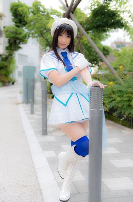 日本のコスプレイヤーウミソノダ