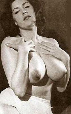 Black and white vintage thanks for the mammaries