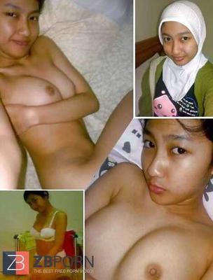 Hijab asiático de topless e nus (mix)