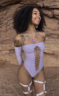 Ebony Rave Slut