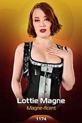 IStripper Lottie Magne MAGNE FICENT CARD # f x 