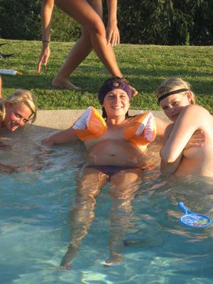 Dutch college girls on holiday