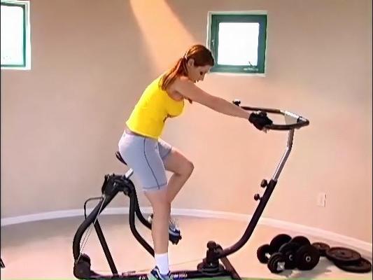 Erica Campbell Fitnessstudio Vidcaps